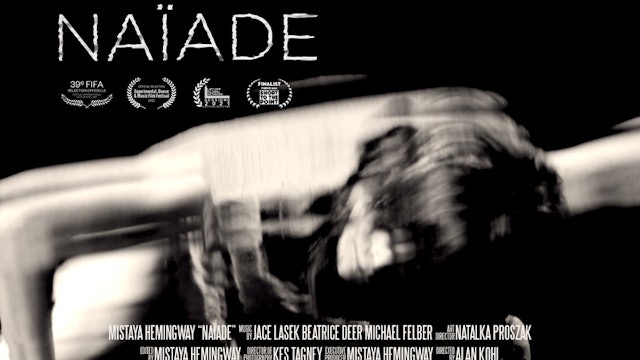 Naïade short film, 11min., Canada, Dance/Black & White