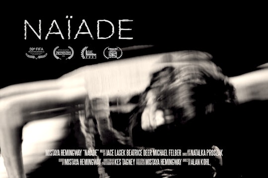 Naïade short film, 11min., Canada, Dance/Black & White