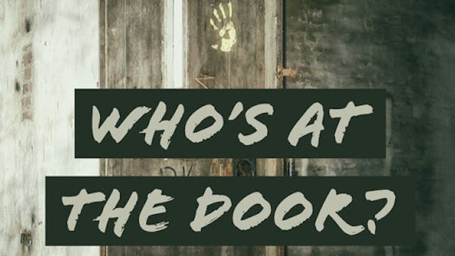 WHO'S AT THE DOOR? short film, audien...