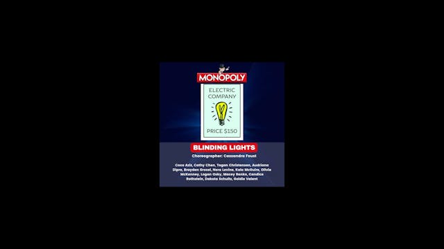 11 - Blinding Lights - Show 1