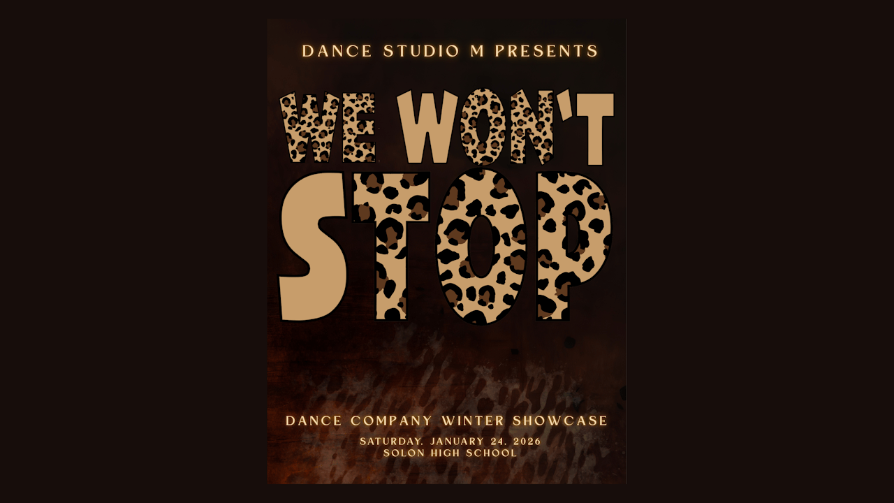 We Won't Stop - DSM Winter Showcase 2026