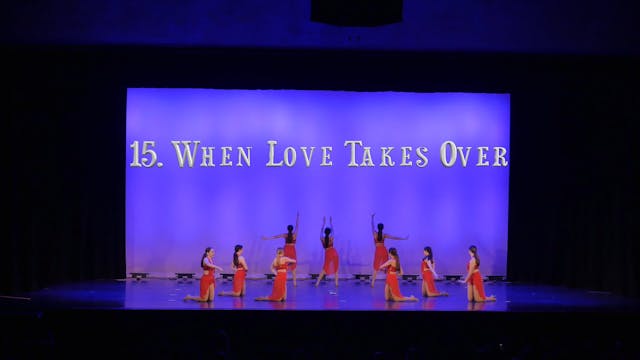 15. When Love Takes Over 530PM