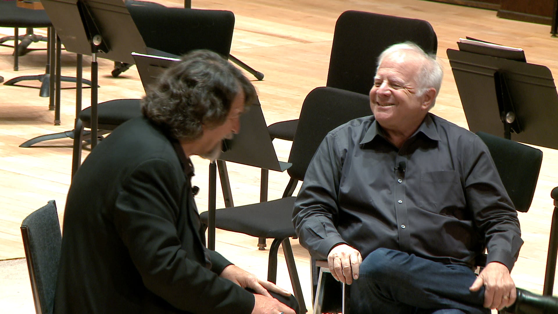 Composer Chris Brubeck talks with Leonard Slatkin