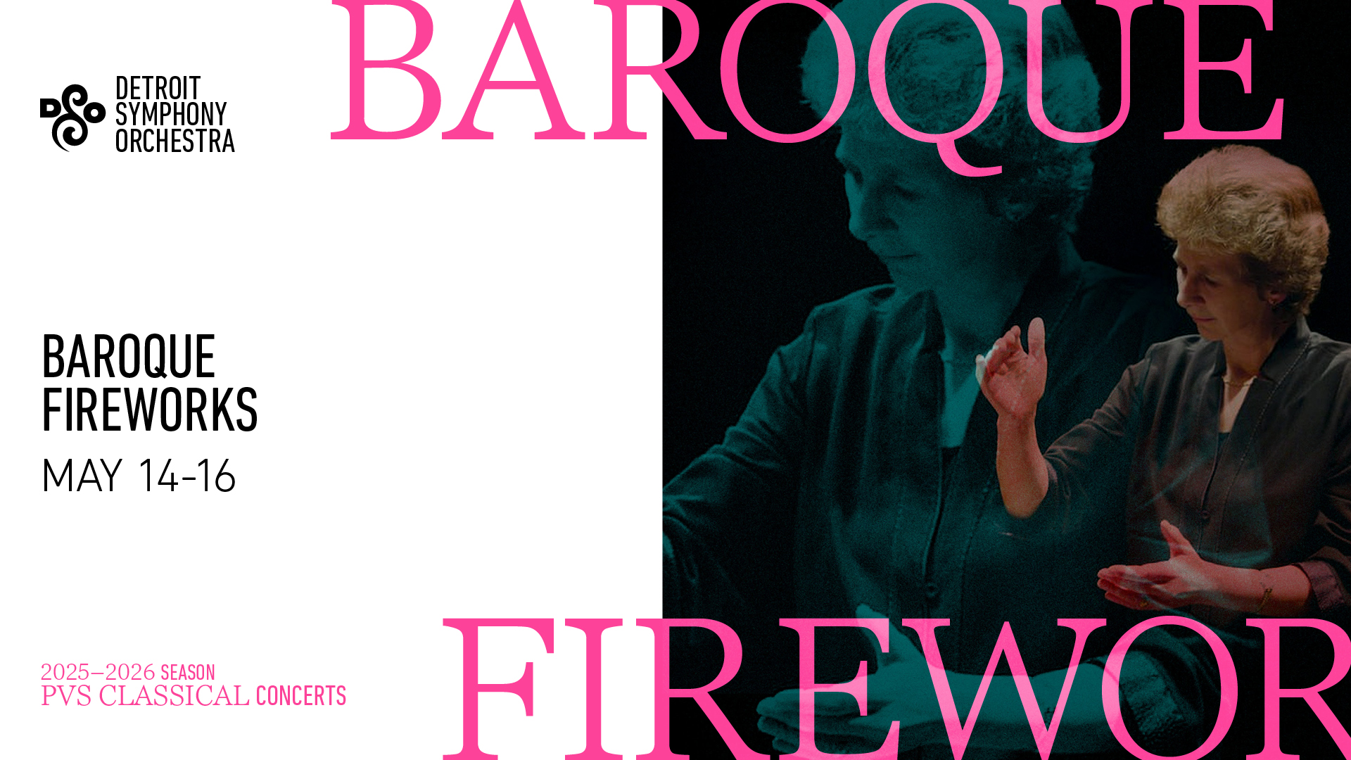 BAROQUE FIREWORKS - Saturday, May 16 at 8:00PM ET