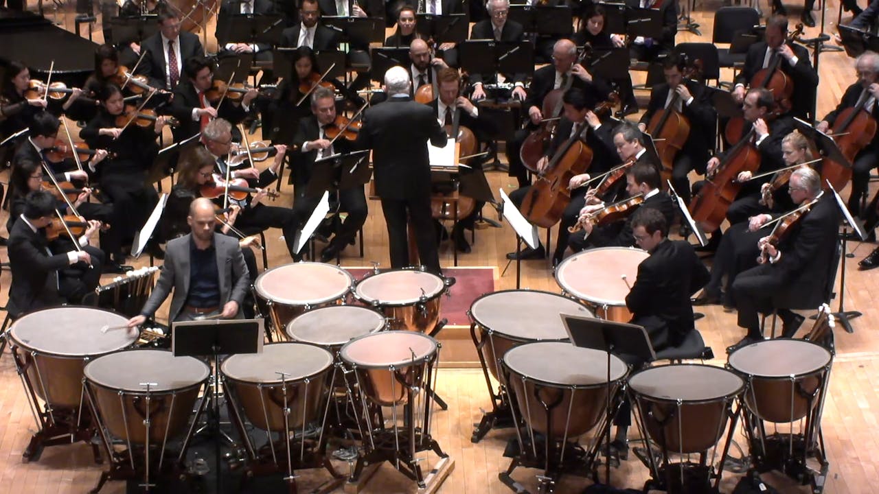 Philip Glass Concerto Fantasy for Two Timpanists and Orchestra (11