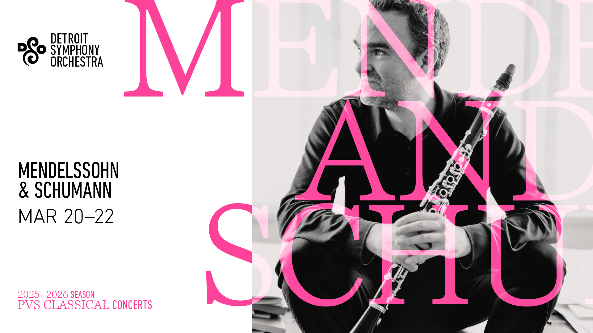 MENDELSSOHN AND SCHUMANN - Saturday, March 21 at 8:00PM