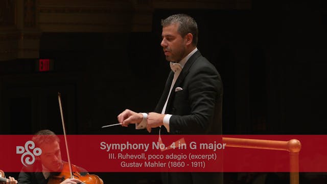 Conductor Camera Mahler Symphony No. ...