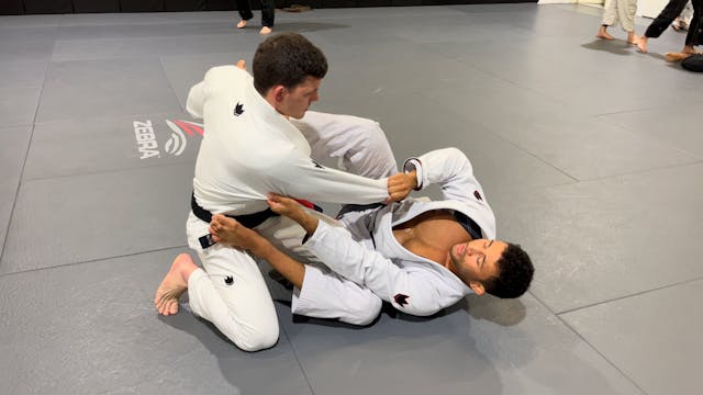 Laser Guard Scissor Sweep Details