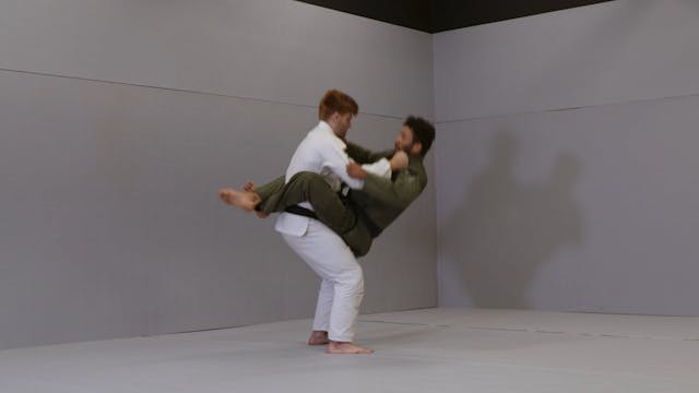 Jumping Closed Guard