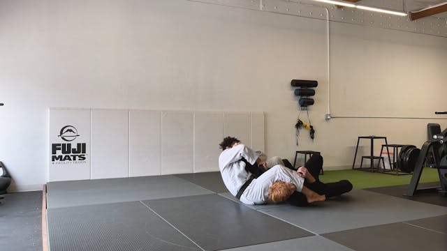 Firemans with collar double knee drop