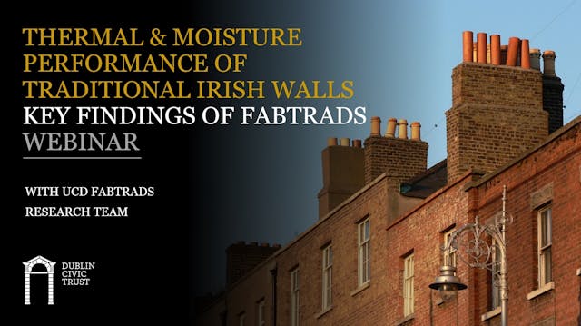 Thermal & Moisture Performance Traditional Walls
