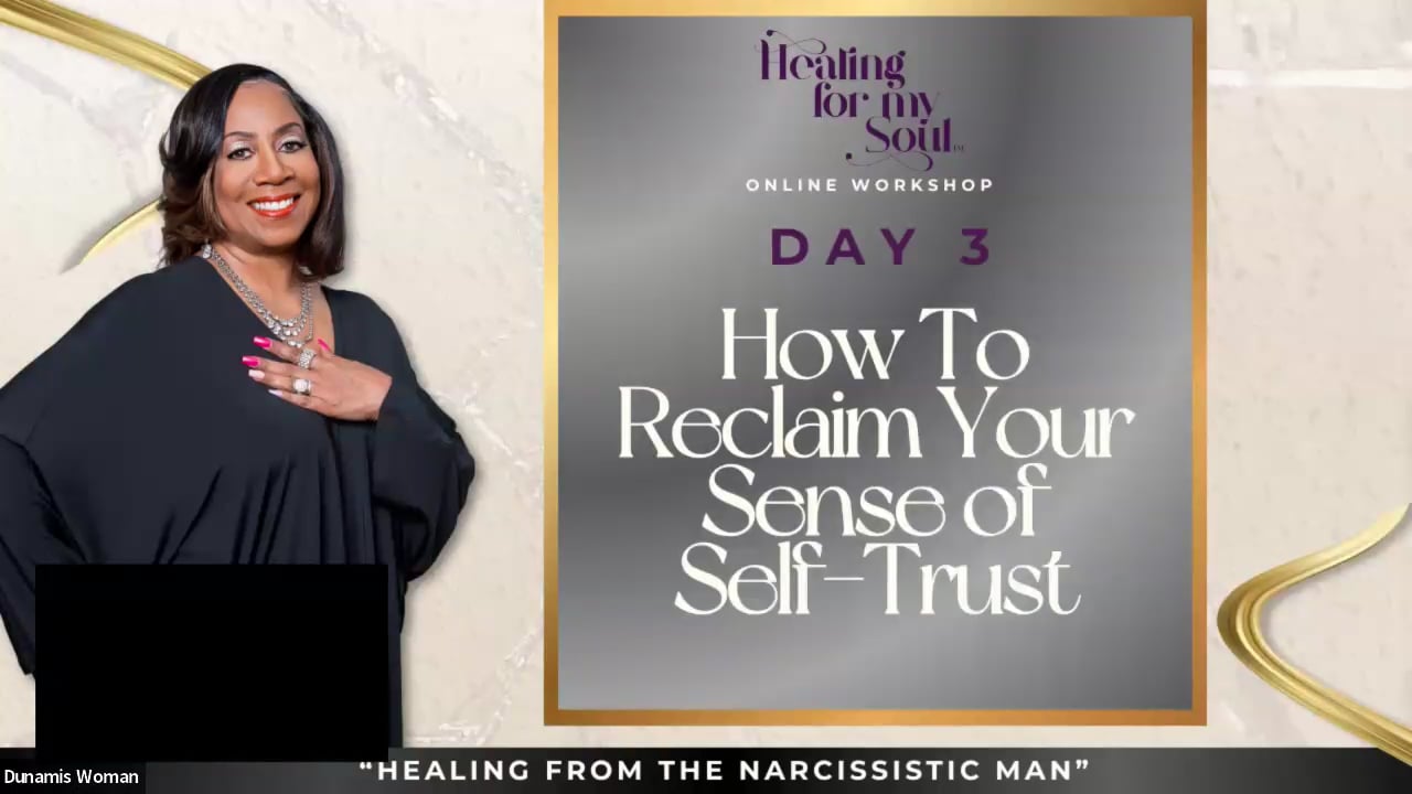 Day 3 How to Reclaim Your Sense of Self Trust