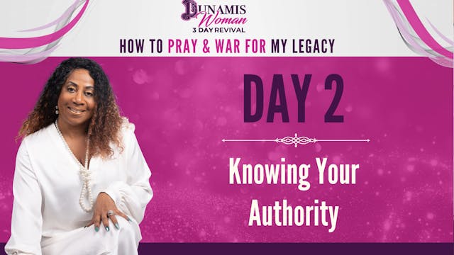 Day 2 Knowing Your Authority
