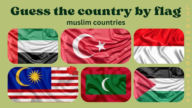 Guess the Country By the Flag - Musli...