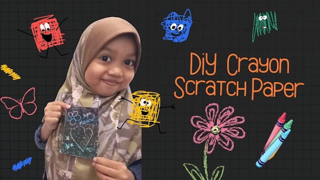 Diy Crayon Scratch Paper - DCC8 | Afr...