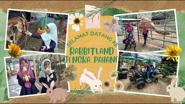 Rabbitland Jengka, Pahang | Alma & Ayra