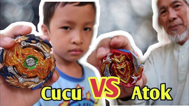 Lawan Beyblade: Cucu vs Atok | Alif B...