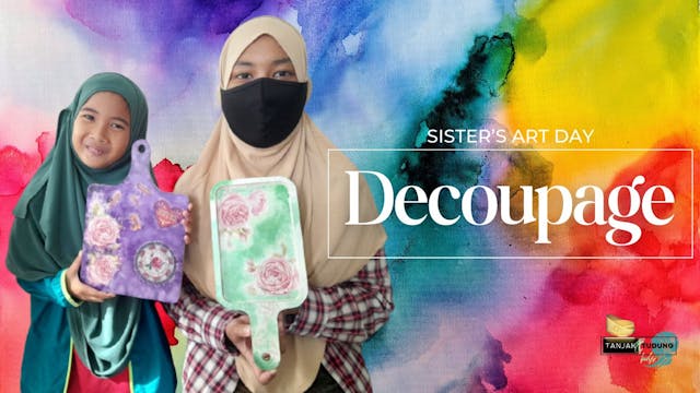 Decoupage - DCC8 | Tanjak & Tudung Kids