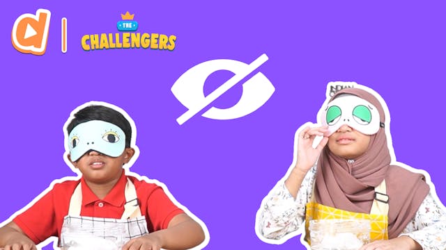 Slime Blindfold Challenge | The Chall...