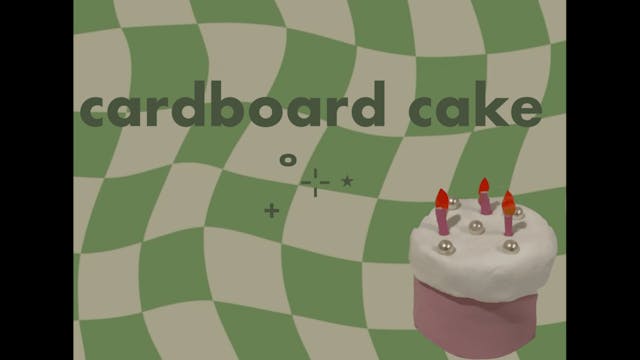Cardboard cake | Daily Alayna
