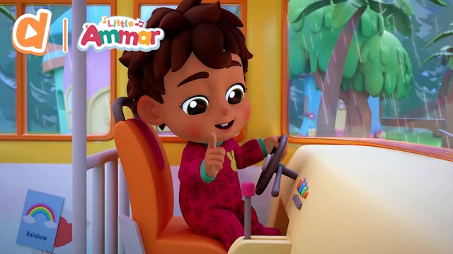 Wheels on the Bus | Little Ammar (ENG)