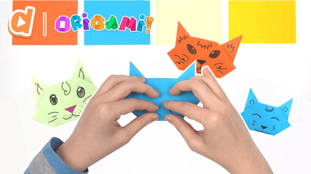 The Playful Cat | Origami (ENG)