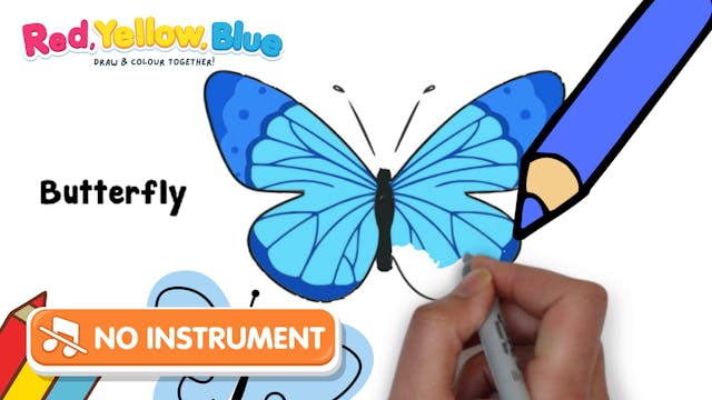 Insects Red Yellow Blue - No Instrument