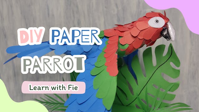 DIY Paper Parrot - DCC8 | Learn with ...