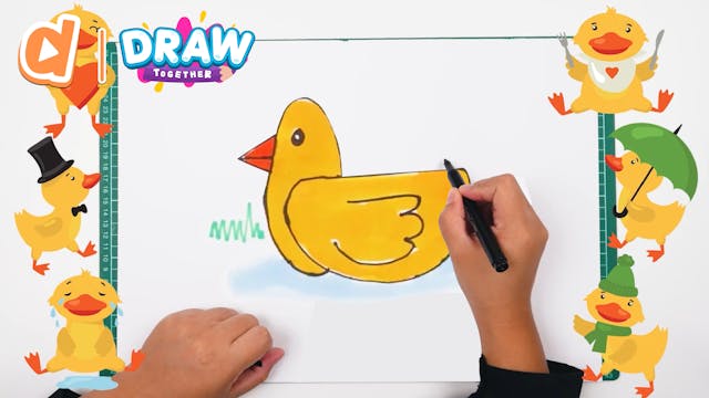 Let's Draw: Duck