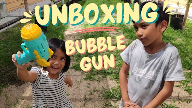 Unboxing Bubble Gun - DCC9 | Usrah Sa...