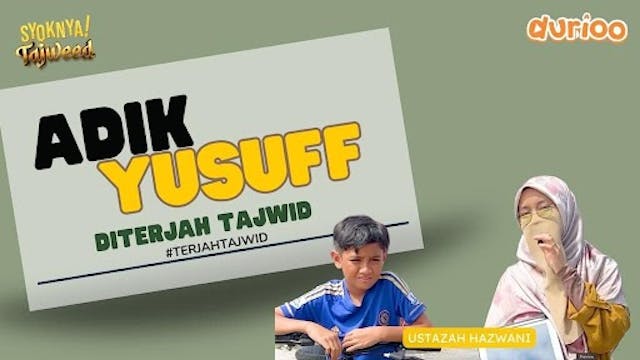 Terjah Tajwid Adik Yusuf - Terjah Taj...