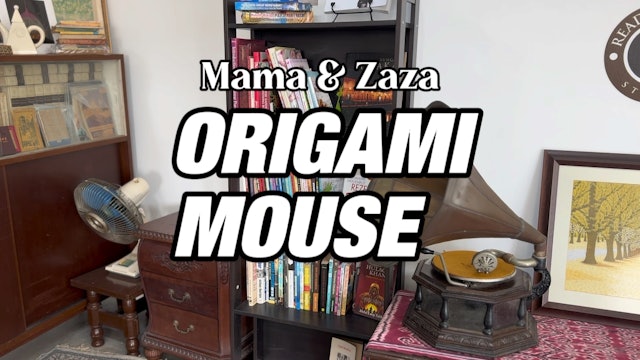 Origami Mouse - DCC8 | Mama & Zaza