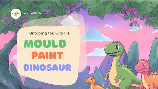 Mould Paint Dinosaur - DCC9 | Learn w...