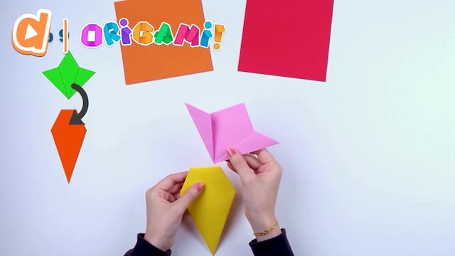 The Cheeky Carrot | Origami (ENG)