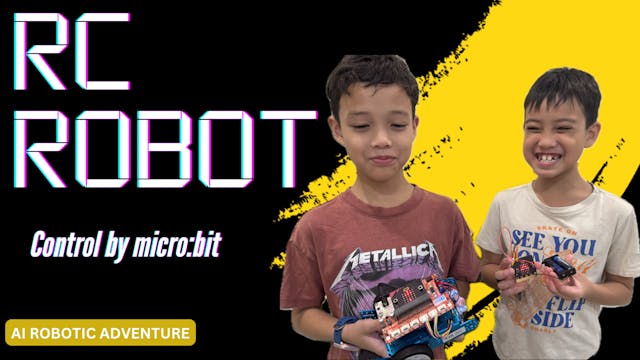 RC Robot By Micro:bit | AI Robotic Ad...