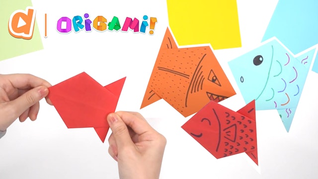 The Colourful Fish | Origami (ENG)