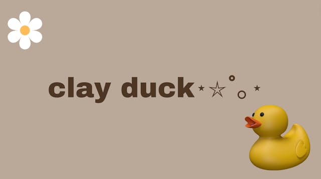 Clay Duck | Daily Alayna