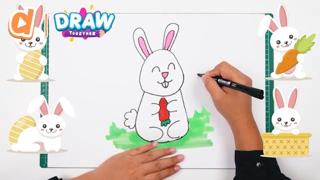 Let's Draw: Rabbit