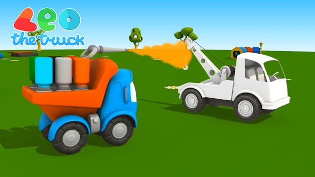 Painting Tow Truck