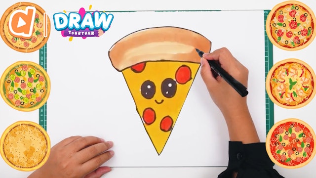 Let's Draw: Pizza