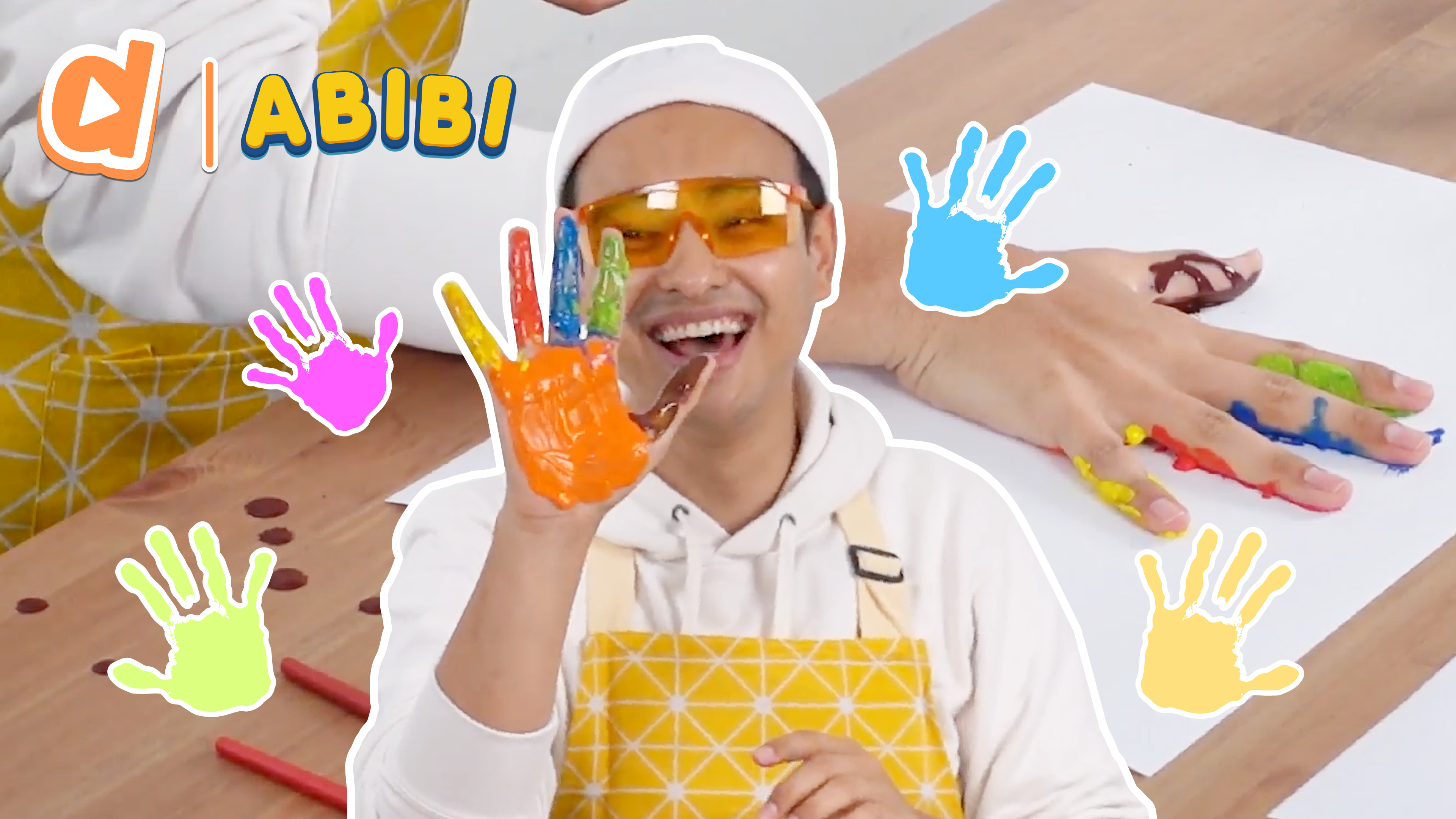 Finger Painting With Abibi! | Abibi Art (ENG) - Durioo+