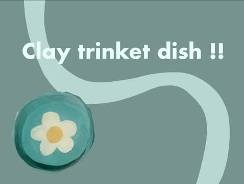 Clay trinket dish! | Daily Alayna