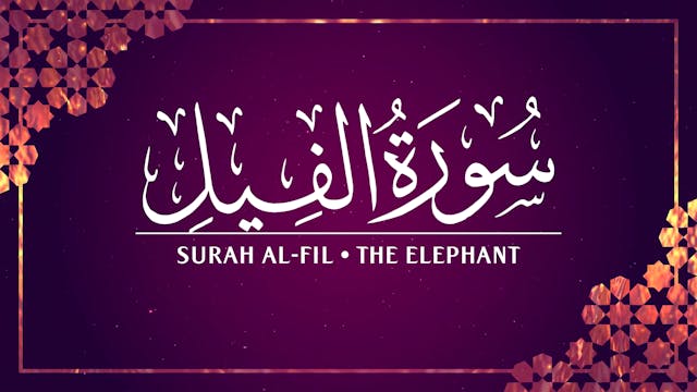 [105] Surah Al-Fil 
