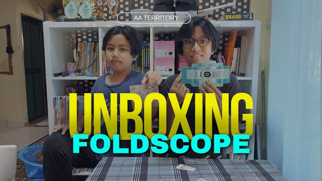 Unboxing Foldscope - DCC9 | AA Territory