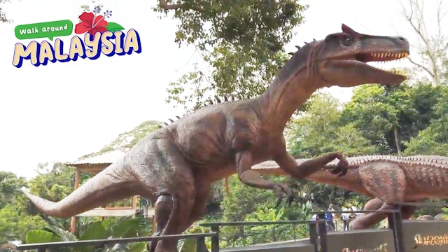 Dinosaur Encounter | Zoo Melaka Tour - First Day Opening 25 Dec 2020