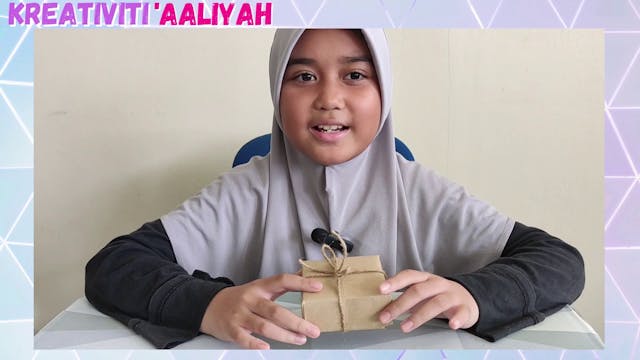 DIY Kotak Hadiah - Kreativiti 'Aaliyah