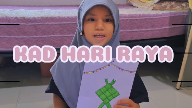 Kad Hari Raya | Alma & Ayra Channel