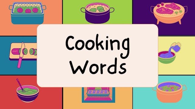 Cooking Words