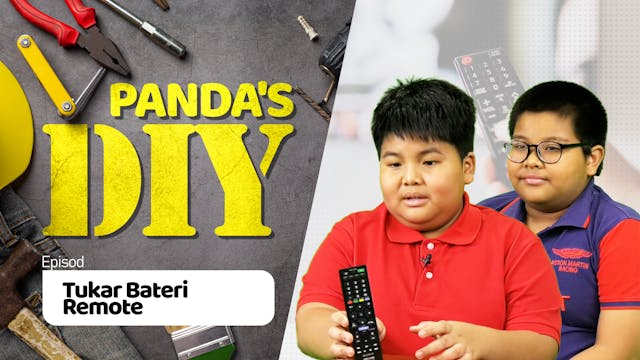 Tukar Bateri Remote TV  | Panda's DIY...