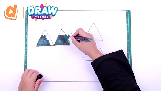 Let's Draw: Mountain